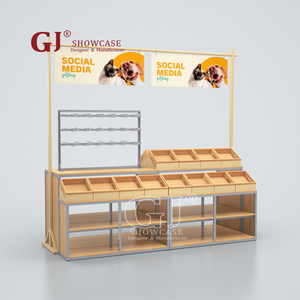 Étagères personnalisées pour animaleries, présentoirs commerciaux pour magasins d'animaux, fabricant d'étagères de présentation pour aliments pour chiens et chats, rayonnages gondole - Product Image 5