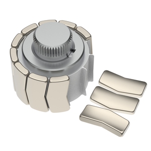 Siêu Mạnh Mẽ N35sh Arc Gạch Phân Khúc Fan Cong Nam Châm Với Halbach Neodymium Vĩnh Viễn Vật Liệu Từ Tính Máy Phát Điện Động Cơ Bán - Product Image 6