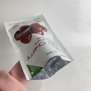 Doypack personnalisé emballage debout en plastique avec fermeture éclair feuille d'aluminium pour fruits secs cookie alimentaire - Product Image 2