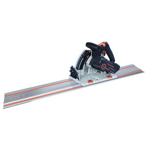 Sega Circolare a Binario Senza Spazzole di Grado Industriale 2000W, Utensile Portatile per <span class=keywords><strong>Taglio</strong></span> del <span class=keywords><strong>Legno</strong></span> con Guida per <span class=keywords><strong>Falegnameria</strong></span> - Product Image 2