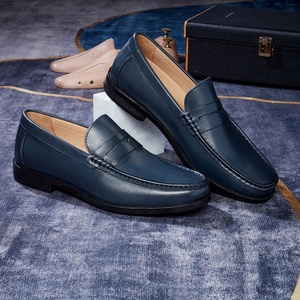 Mocasines Clásicos para Hombre, Zapatos de Vestir de Estilo Italiano Hechos a Mano, con Aumento de Altura, para Fiestas de Otoño, Bodas y Eventos Formales - Product Image 2