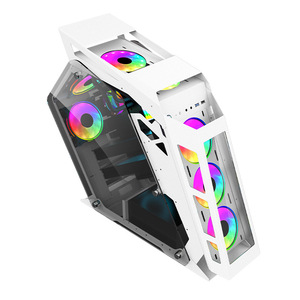 Boîtier <span class=keywords><strong>PC</strong></span> de jeu ATX Big Coffee 2023, vente en gros, <span class=keywords><strong>tour</strong></span> complète, châssis ATX, boîtier d'ordinateur de jeu - Product Image 6