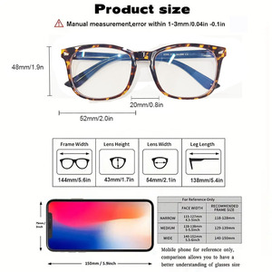 Chống ánh sáng màu xanh lọc kính 8068 Ôn châu nhà sản xuất PC quang khung mắt kính khung - Product Image 6