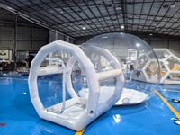 Vente en gros de dôme gonflable commercial en PVC de 3m et 4m pour aire de jeux extérieure, équipement de jeu souple, tente de fête, maison bulle