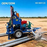 Machine de forage de puits d'eau personnalisable, profondeur 200M, vente directe