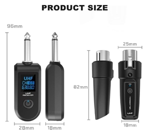 Dajiang không dây <span class=keywords><strong>Microphone</strong></span> Transmitter receiver 2.4GHz, XLR <span class=keywords><strong>Microphone</strong></span> hệ thống không dây, sạc không dây Mic adapter - Product Image 3