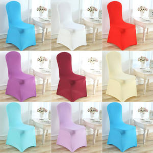 Premium Selection Oxford Chair Cover 56x43x82cm Solid Color Polyester Banquet Chair <b>Slipcover</b> Machine Washable - Product Image 2