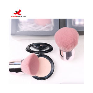 Pinceaux de maquillage en forme de champignon rond pour poudre libre, nettoyage des ongles et dépoussiérage, vente en gros à bas prix pour achats mixtes - Product Image 1