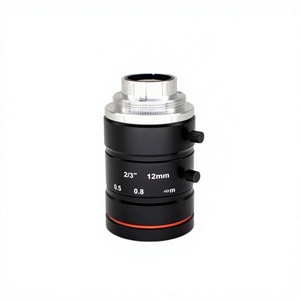 Objectif de caméra industrielle à monture C, 16 mégapixels, 2/3 pouces, longueur focale 8 mm-50 mm, faible distorsion, objectif de vision industrielle FA M836 - Product Image 3