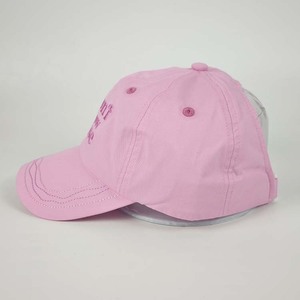 Cappellino da Baseball Casual in Cotone con Ricamo Motivazionale, Foro per Coda di Cavallo, Rosa Chiaro, Regolabile, per Donna, per Attività all'Aperto - Product Image 3