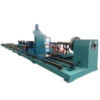 Machine de découpe de tubes CNC plasma, 6000mm 12000mm de longueur