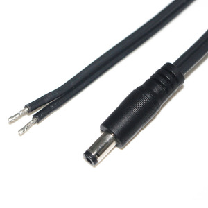 10A <span class=keywords><strong>12V</strong></span> 24V <span class=keywords><strong>DC</strong></span> 잭 2.1mm 5.5mm 수 커넥터 플러그 전원 충전 연장 케이블 - Product Image 3