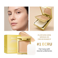 Crème de fond de teint à fini lisse, minimisant les pores, couvrance totale, contrôle du sébum, unifie le teint, base de maquillage pour le visage
