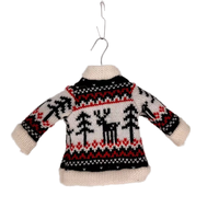 Mini 13CM Designer pull de noël doux bricolage décoration de la maison taille personnalisable décoration de noël à la mode