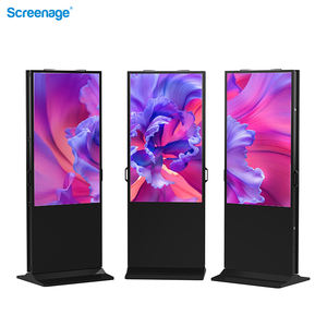 43 <span class=keywords><strong>49</strong></span> 55 65 polegadas dupla face IPS <span class=keywords><strong>Digital</strong></span> <span class=keywords><strong>Signage</strong></span> Quiosque com 4K Touch Screen Android Media Player 24/7 Uso comercial - Product Image 1