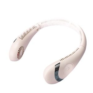 Ventilateur de cou sans pales USB portable, petit ventilateur portable à haute circulation d'air, moteur sans balais, autonomie de 8 à 12 heures, vent standard - Product Image 1