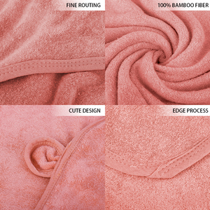 400-600GSM handuk mandi bertudung bambu selimut bayi cepat kering Super tebal untuk bayi dan anak-anak tenunan untuk penggunaan Kamar Mandi & kamar tidur - Product Image 4