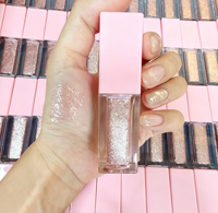 Fard à paupières pailleté de haute qualité, maquillage pour les yeux à haute pigmentation, fard à paupières longue tenue pour marque privée, fard à paupières liquide