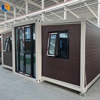 Casa Container Espandibile 20ft Direttamente dalla Fabbrica, Arredamento Prefabbricato, Design Moderno, Garanzia 5+ Anni, Pronta all'Uso, ISO9001 per Alloggi