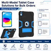 Étui antichoc pour iPad A16 11e génération 2025 iPad 10e génération 10,9 2022 avec support pliable Protection robuste Design fin OEM ODM