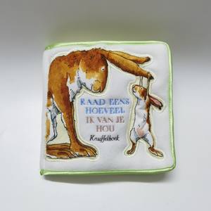 Marionnette à main souple personnalisée poupée lapin compagnon <span class=keywords><strong>de</strong></span> lecture réconfortant pour bébé je t'aime beaucoup livre d'images <span class=keywords><strong>histoire</strong></span> exquise - Product Image 2