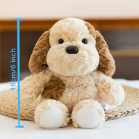 Jouet en peluche mignon en forme de chiot, avec de grandes oreilles, super doux, rembourré de coton PP, en polyester, accessoires de poupée en peluche, cadeau pour enfants, décoration de bureau