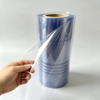 Lámina de PVC Transparente de Alta Calidad y Económica, 100% Virgen, Resistente al Fuego, Ecológica, Sin Olor, para Corte de Cápsulas Farmacéuticas