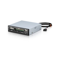 Módulo de unidad óptica de 3,5 pulgadas, carcasa de hierro, lector de tarjetas multifuncional incorporado, utilizado para lector de tarjetas USB 2,0 de unidad de disquete