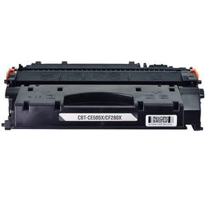 Cartouche de toner noir <span class=keywords><strong>CE505X</strong></span> pour imprimante <span class=keywords><strong>HP</strong></span> Cartouche <span class=keywords><strong>HP</strong></span> 05X Toners 505X - Product Image 1