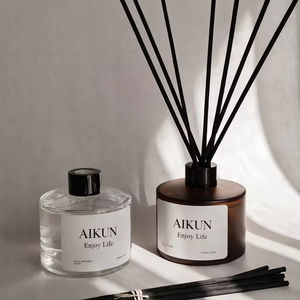 Difusor de Aromas de Lujo Aikun, Botella de Vidrio, Larga Duración, Ecológico, DIY, Fragancia Fresca para el Hogar, Set de Aromaterapia para Hotel, Spa y Sala de Estar - Product Image 3