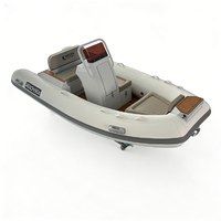 Bateau pneumatique à coque en aluminium PVC Mehler A360 360 cm