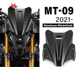 Parabrisas de aluminio para <span class=keywords><strong>YAMAHA</strong></span> MT09 <span class=keywords><strong>MT</strong></span>-<span class=keywords><strong>09</strong></span> <span class=keywords><strong>MT</strong></span> <span class=keywords><strong>09</strong></span> <span class=keywords><strong>2021</strong></span>, accesorio para motocicleta, deflector de viento <span class=keywords><strong>MT</strong></span>-<span class=keywords><strong>09</strong></span> - Product Image 1
