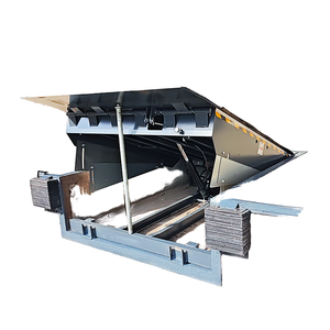 Niveleur de quai d'entrepôt à mât vertical, élévateur hydraulique en acier au carbone, rampes de chargement et de déchargement de camions - Product Image 5