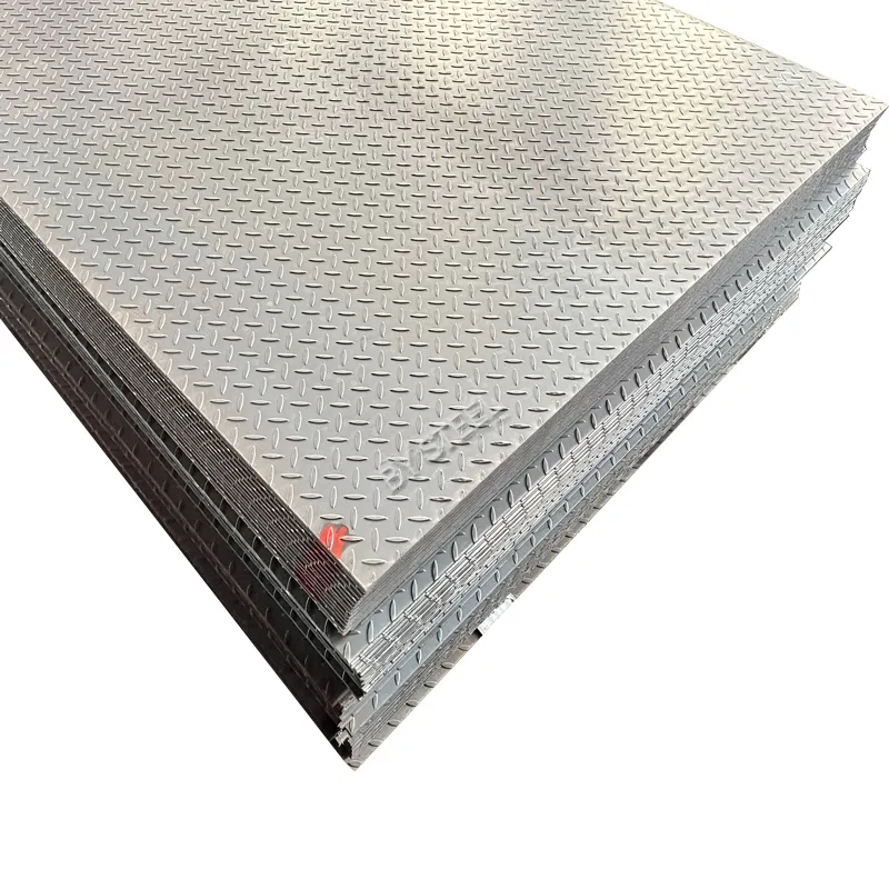 AISI 1005 1008 1010 1015 3mm 4mm Carbon Steel Checkered Plate