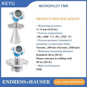 Professional Supplier <strong>Radar</strong> <strong>Level</strong> Meter Endress+Hauser Custom Made <strong>Radar</strong> <strong>Level</strong> <strong>Transmitter</strong> E+H FMR50 <strong>Radar</strong> <strong>Level</strong> Sensor - Product Image 4