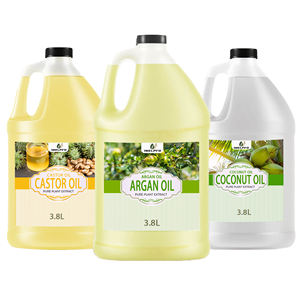 プロフェッショナルヘアケアブレンド ターメリック ペパーミント ラベンダー ホホバ ココナッツ キャスター オリーブ ティーツリーオイル 100%ピュアシード 成長促進用 - Product Image 1