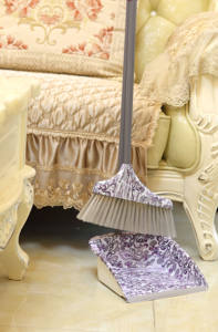 סיטונאי מברשת ביתית פלסטיק סיטונאי מטאטא מטאטא ומחבת סט עם הדפסה - Product Image 6