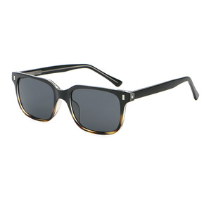 6281 Nuevas <span class=keywords><strong>Gafas</strong></span> <span class=keywords><strong>de</strong></span> <span class=keywords><strong>Sol</strong></span> Modernas para Hombre y Mujer, Cuadradas, <span class=keywords><strong>de</strong></span> Acetato CP con Núcleo <span class=keywords><strong>de</strong></span> Acero Inoxidable, Protección UV, Personalizables, Fabricación OEM - Product Image 1