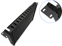 Harga pabrik 1U 19 inci 12 24 32 48port rak dipasang ODF televisi Model Panel Patch serat optik