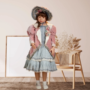 Lifereborn da 48 pollici 120cm realistico modello di bambina giocattolo modello di <span class=keywords><strong>bambola</strong></span> <span class=keywords><strong>principessa</strong></span> in plastica con giunzione a sfera bambole rinate per collezione - Product Image 4