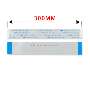 ALT ALT 20624 FPC/FFC כבל סרט גמיש 30cm אורך 1.0mm מרווח הפוך 6/8/10/12/20/24/2 6-60 פינים משטח PVC מצופה בדיל - Product Image 1