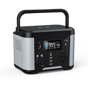 Generador solar de salida de CA de 300W y 296Wh, estación portátil para coche, onda sinusoidal pura de iones de litio para acampar y emergencias en el hogar - Product Image 4