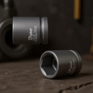 Llave de Tubo de Cromo Molibdeno de 30 mm, Herramienta de Enchufe Hexagonal con Accionamiento de 3/4 de Pulgada - Product Image 3
