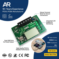 Batterie solaire portable PCBA avec circuit de charge rapide, protection logique, solutions de kitage SMT fiables pour PCB, certifiées FCC/CE