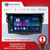 Radio de Coche con Sistema Android para Toyota RAV4 2007-2012, Reproductor Multimedia de 9 Pulgadas con Carplay, Estéreo para Coche 2Din, Autoradio con Navegación GPS