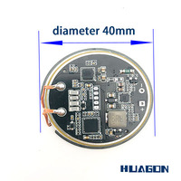 Transmetteur de charge sans fil à large tension 5V 10V 12V 24V 30V avec protection OTP