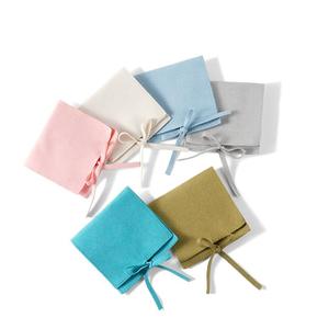 Bolsa de Almacenamiento de Joyas Exquisita y Compacta, Bolsa de Embalaje Simple de Terciopelo, Venta al por Mayor de Bolsas de Embalaje Personalizadas - Product Image 4