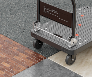 Meilleure vente MBC-002 200kg capacité de charge en nylon matériel camion à main conception pliable hauteur de décharge chariot à chariot personnalisable - Product Image 5