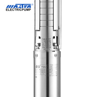 Pompe submersible pour puits profond Mastra 4SP entièrement en acier inoxydable 150 M3h pour puits ouvert