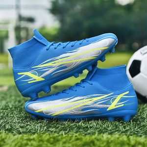 2025 nuevo profesional barato Original Cleat entrenamiento deporte césped suave ligero Atlético hombre <span class=keywords><strong>mujer</strong></span> fútbol Cleat zapatos <span class=keywords><strong>botas</strong></span> <span class=keywords><strong>de</strong></span> fútbol - Product Image 3